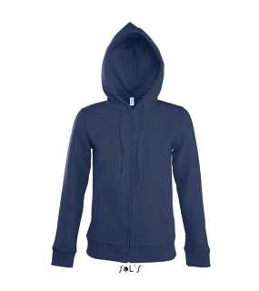 Dámska mikina (SOLS WOMEN JACKET WITH LINING HOOD) > modrá (frenchnavy) > M