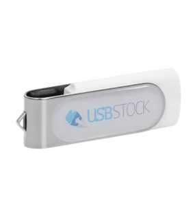 USB flash pamäť 2.0 > biela > 8GB