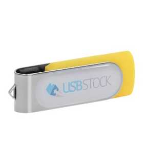 USB flash pamäť 2.0 > žltá > 64GB