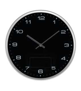 Nástenné hodiny > čierna