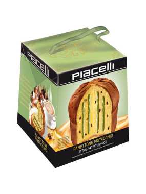 Panettone s čokoládovými lupienkami a pistáciami 750 g