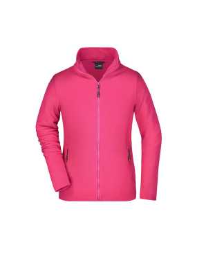 Dámska fleece bunda(J&N LADIES' BASIC FLEECE JACKET) > ružová > S