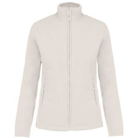 Dámska fleece bunda (KARIBAN LADIES MICRO FLEECE JACKET) > prírodná (natural) > 2XL