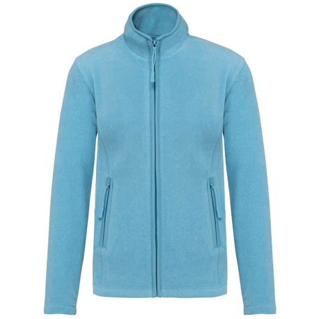 Dámska fleece bunda (KARIBAN LADIES MICRO FLEECE JACKET) > modrá (cloudy heather) > 2XL