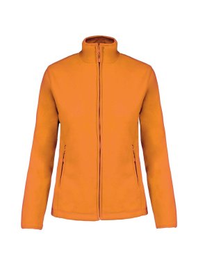 Dámska fleece bunda (KARIBAN LADIES MICRO FLEECE JACKET) > oranžová > S