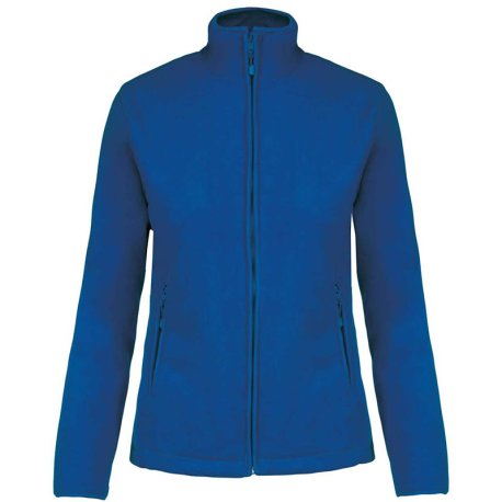 Dámska fleece bunda (KARIBAN LADIES MICRO FLEECE JACKET) > modrá (royal) > 3XL