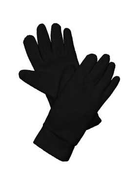Fleece rukavice (KARIBAN FLEECE GLOVES) > čierna > L/XL