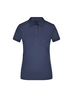 Dámska polokošeľa (JN Ladies Elastic Polo Piqué) > modrá (navy) > L