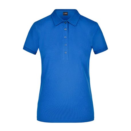 Dámska polokošeľa (DAIBER Ladies Elastic Polo Piqué) > modrá (royal) > S