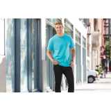 Unisex tričko (Gildan"HAMMER ADULT T-SHIRT") > modrá (lagoon) > L