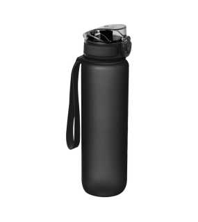 Športová fľaša na pitie vyrobená z Tritanu > čierna