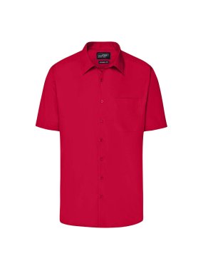 Pánska košeľa (JN Mens Business Shirt Shortsleeve) > červená > 2XL