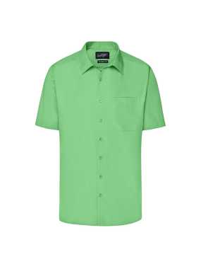Pánska košeľa (JN Mens Business Shirt Shortsleeve) > zelená (lime) > 5XL