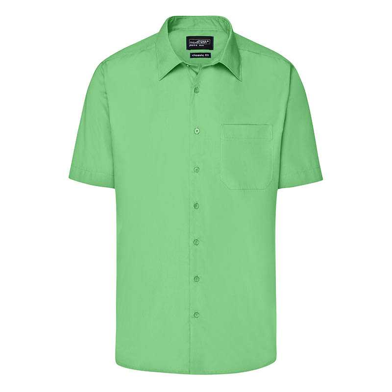 Pánska košeľa (JN Mens Business Shirt Shortsleeve) > zelená (lime) > S