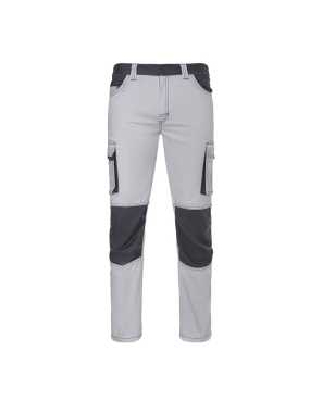 Pánske nohavice (VELILLA TWO-TONE STRETCH TROUSERS) > biela / šedá > 48