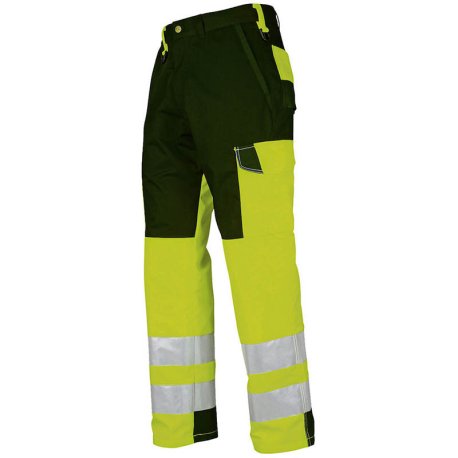 Pánske nohavice (PROJOB WAISTPANTS HV CLASS 2) > žltá / čierna > 156