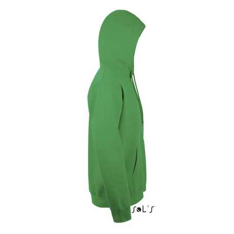 Unisex mikina (SOLS SNAKE UNISEX HOODED SWEATSHIRT) > zelená (kelly) > S