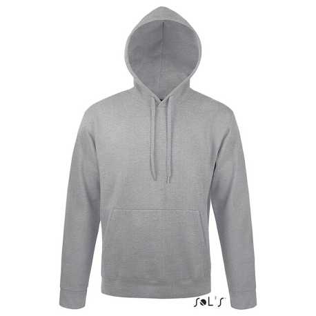 Unisex mikina (SOLS SNAKE UNISEX HOODED SWEATSHIRT) > šedá (melange) > 2XL