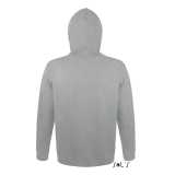 Unisex mikina (SOLS SNAKE UNISEX HOODED SWEATSHIRT) > šedá (melange) > 2XL
