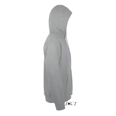 Unisex mikina (SOLS SNAKE UNISEX HOODED SWEATSHIRT) > šedá (melange) > 2XL