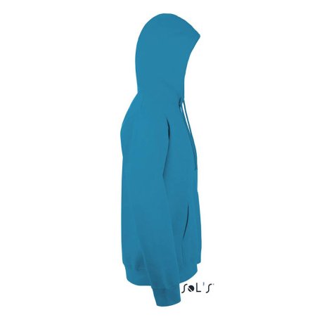 Unisex mikina (SOLS SNAKE UNISEX HOODED SWEATSHIRT) > modrá (aqua) > 2XL