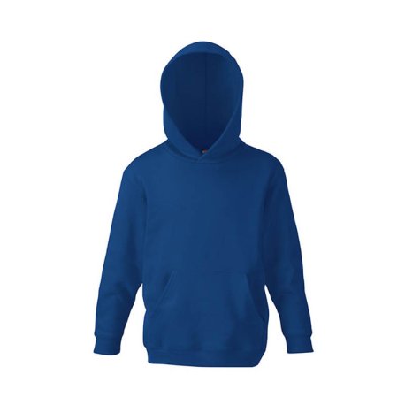Detská mikina (FRUIT OF THE LOOM Kids Hooded Sweat) > modrá(navy) > 5/6