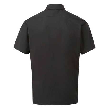 Pánska košeľa (PREMIER MEN'S SHORT SLEEVE POPLIN SHIRT) > čierna > S/M