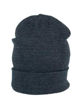 Čiapka (K-UP"SILK BEANIE WITH TURN-UP") > modrá (off navy)