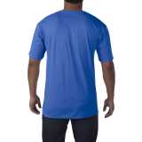 Pánske tričko  (GILDAN PREMIUM COTTON ADULT V-NECK T-SHIRT) > modrá (royal) > M