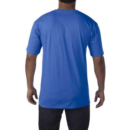 Pánske tričko  (GILDAN PREMIUM COTTON ADULT V-NECK T-SHIRT) > modrá (royal) > M