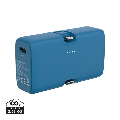 Powerbanka Urban Vitamin Los Angeles 20W PD z plastu RCS > modrá