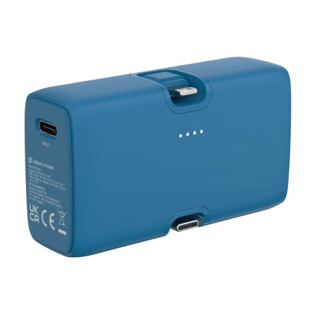 Powerbanka Urban Vitamin Los Angeles 20W PD z plastu RCS > modrá