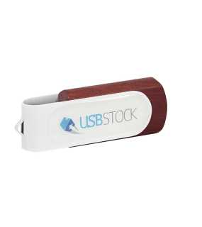 USB flash pamäť 3.1 > červená (mahogany) / biela > 8GB 3.1