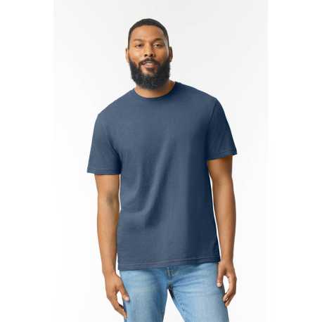 Unisex tričko(GILDAN SOFTSTYLE CVC ADULT T-SHIRT) > modrá (navy mist) > M