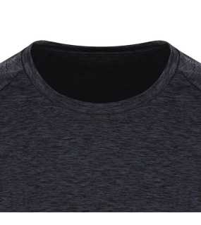 Dámske tričko (Just Cool WOMEN'S LONG SLEEVE CROP T) > čierna (slate melange) > M