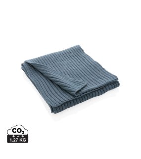 Pletený šál 180x25cm Impact z Polylana AWARE > modrá