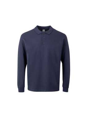 Unisex polokošeľa (MUKUA LONG-SLEEVE UNISEX POLO) > modrá (denim) > 5XL