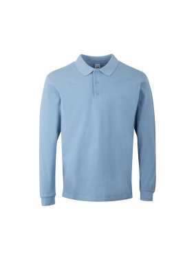 Unisex polokošeľa (MUKUA LONG-SLEEVE UNISEX POLO) > modrá (sky) > 5XL