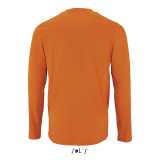 Pánske tričko (SOL'S IMPERIAL LSL MEN - LONG-SLEEVE T-SHIRT) > oranžová > S