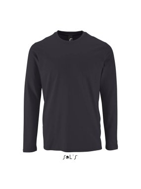 Pánske tričko (SOL'S IMPERIAL LSL MEN - LONG-SLEEVE T-SHIRT) > šedá (mouse) > 3XL