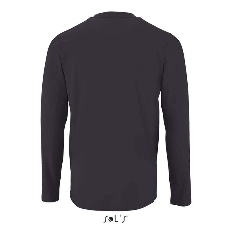 Pánske tričko (SOL'S IMPERIAL LSL MEN - LONG-SLEEVE T-SHIRT) > šedá (mouse) > 3XL