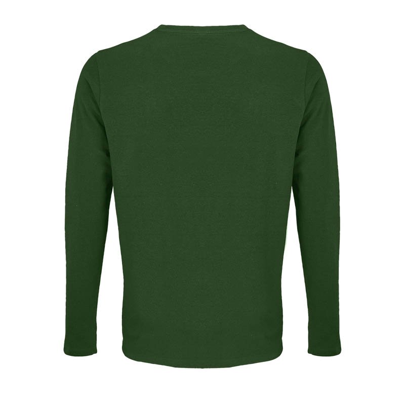 Pánske tričko (SOL'S IMPERIAL LSL MEN - LONG-SLEEVE T-SHIRT) > zelená (bottle) > 2XL