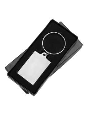 Kovový prívesok na kľúče > strieborná