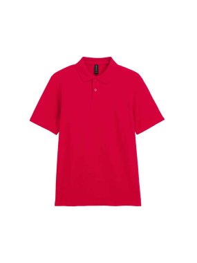 Unisex polokošeľa (Gildan"SOFTSTYLE® ADULT DOUBLE PIQUÉ POLO") > červená > 3XL