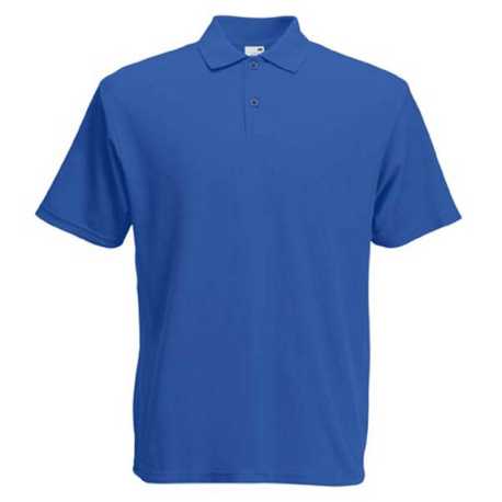 Pánska polokošeľa (FRUIT OF THE LOOM Screen Stars Original Polo )>modrá (royal)>S
