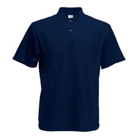 Pánska polokošeľa (FRUIT OF THE LOOM Screen Stars Original Polo )>modrá (deep navy)>S