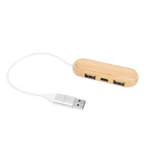 USB hub > hnedá
