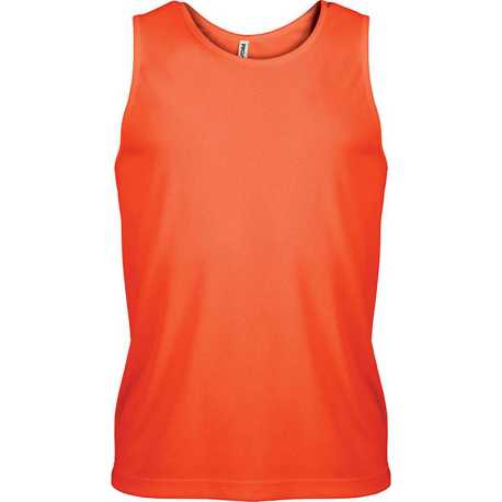 Pánske tielko (PROACT MENS SPORTS VEST) > oranžová (fluorescentorange) > M
