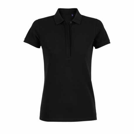 Dámska polokošeľa (Neoblu OWEN WOMEN) > čierna (deep) > 3XL
