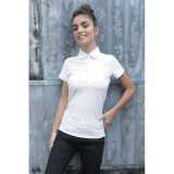 Dámska polokošeľa (Neoblu OWEN WOMEN) > čierna (deep) > 3XL
